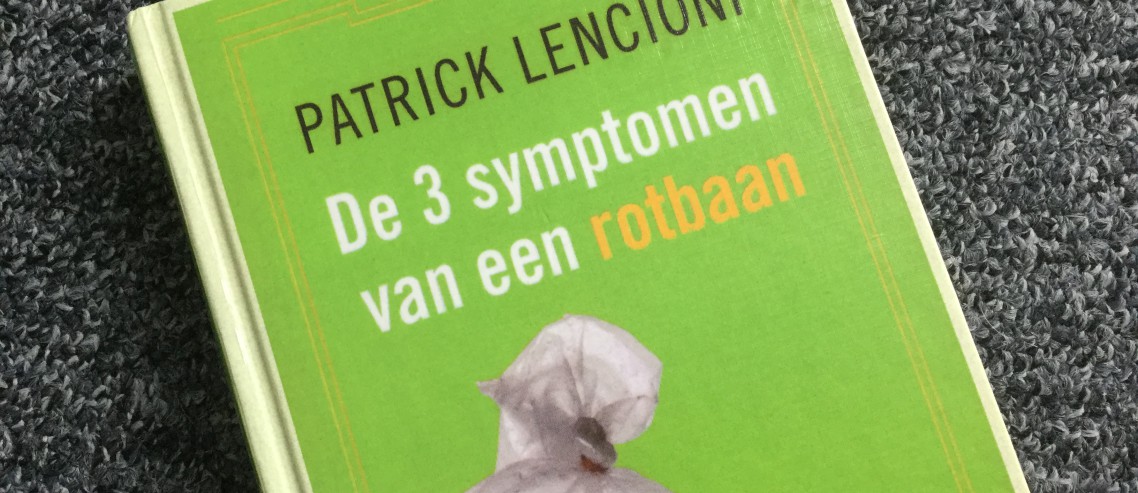 3 symptomen van een rotbaan